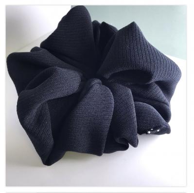 Basic Black XL Scrunchies