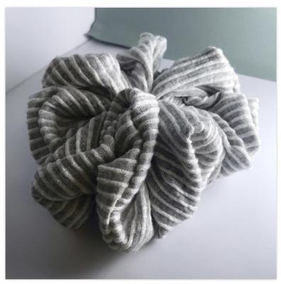 Knit Grey Stripe