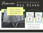 Made from Premium, Heirloom Quality Oil Cloth